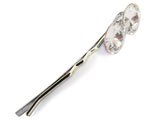 Hair pin with Swarovski crystals