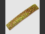 Hair barrette with Swarovski crystals