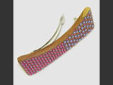 Hair barrette with Swarovski crystals